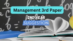 Management 3rd Paper suggestion