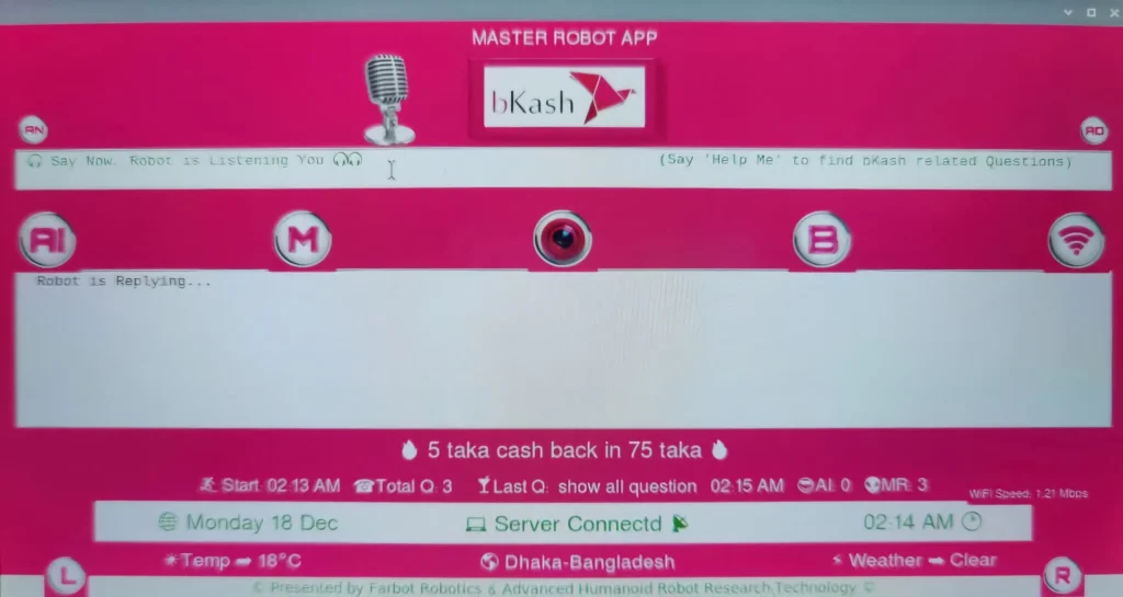 bkash master robot app